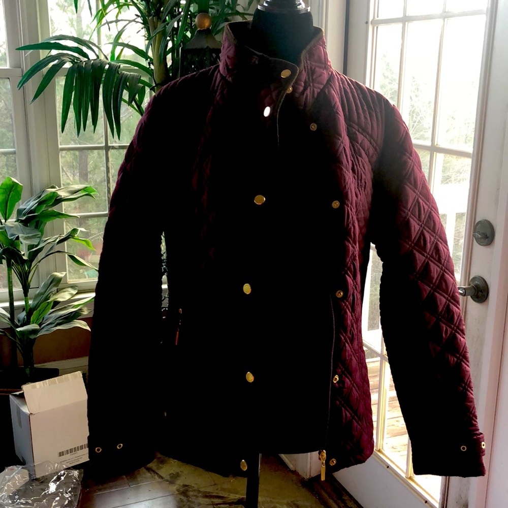 Maroon Weatherproof brand jacket